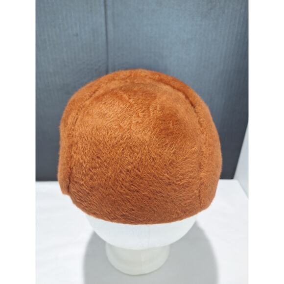 Frank R Jelleff Art-Riciel Original Vintage \'50s Tilt Calot Hat Italy Rhinestone main image 9